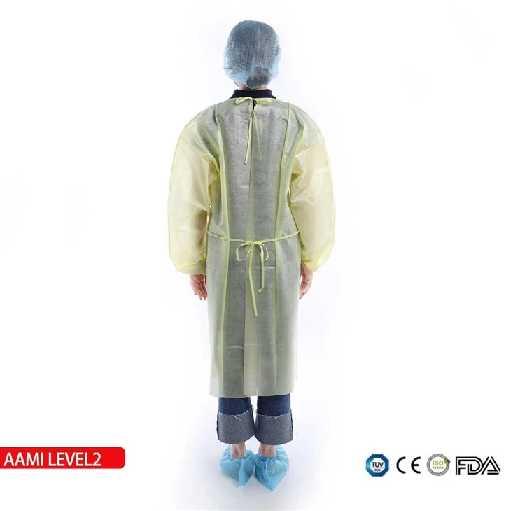 full back isolation gown